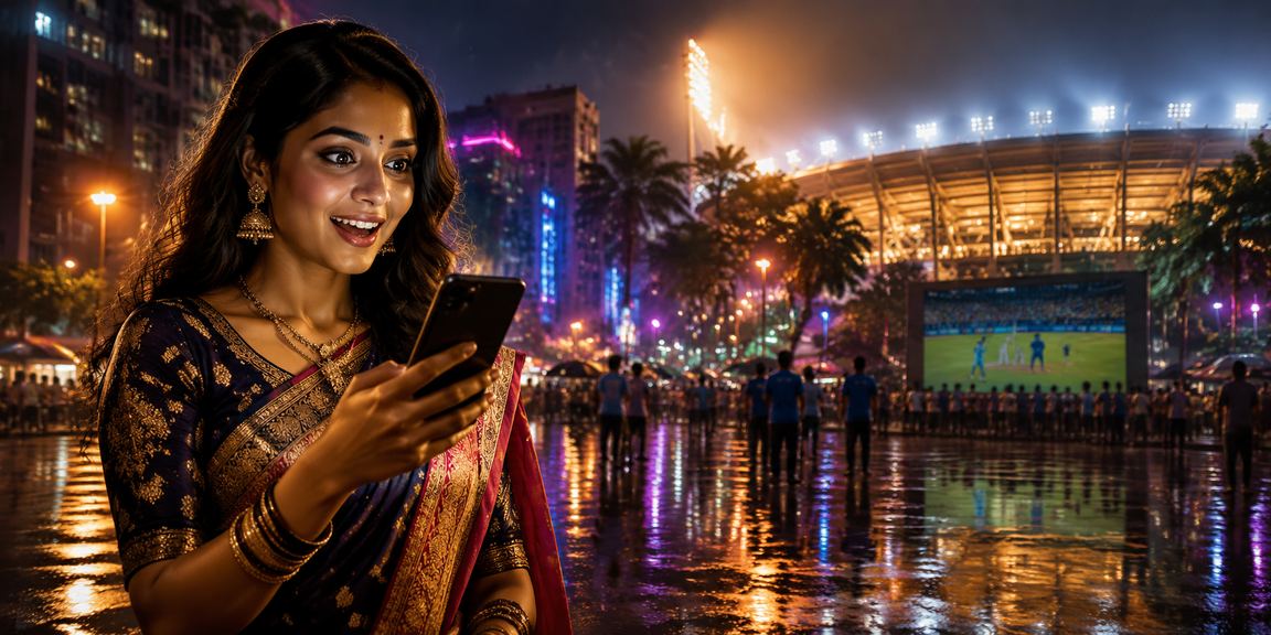Mumbai cricketer enjoying mobile betting